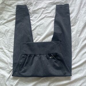 AYBL Dark Grey High Waisted Seamless Leggings (Large)